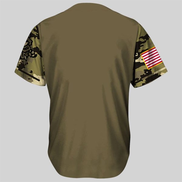 Trash Pandas Military Appreciation Night 2025 Baseball Jersey 2