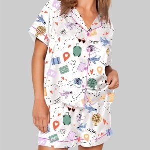 Travel Anywhere Short Sleeve Pajama Set 1