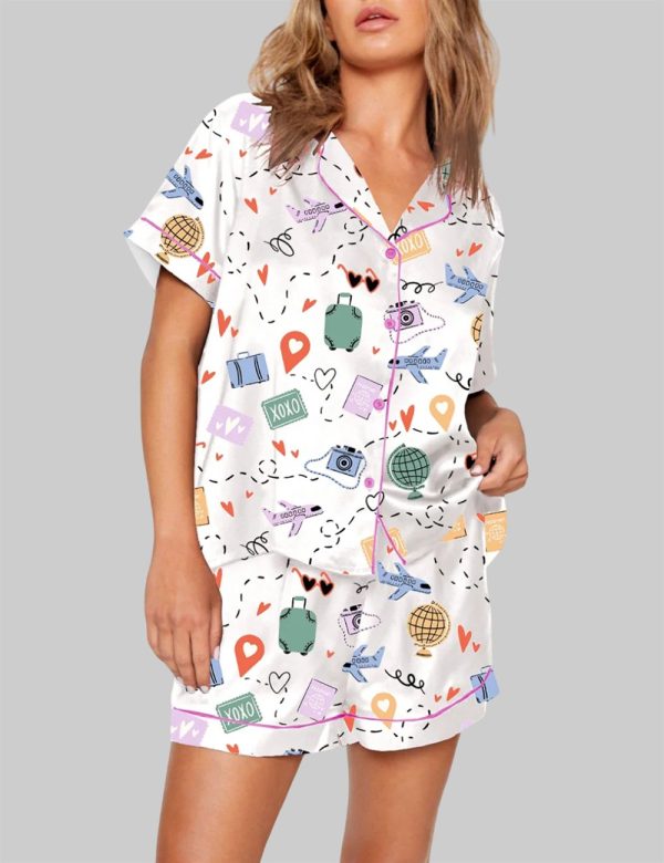 Travel Anywhere Short Sleeve Pajama Set 1