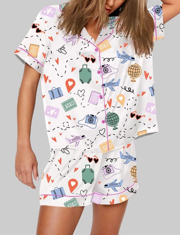 Travel Anywhere Short Sleeve Pajama Set 3