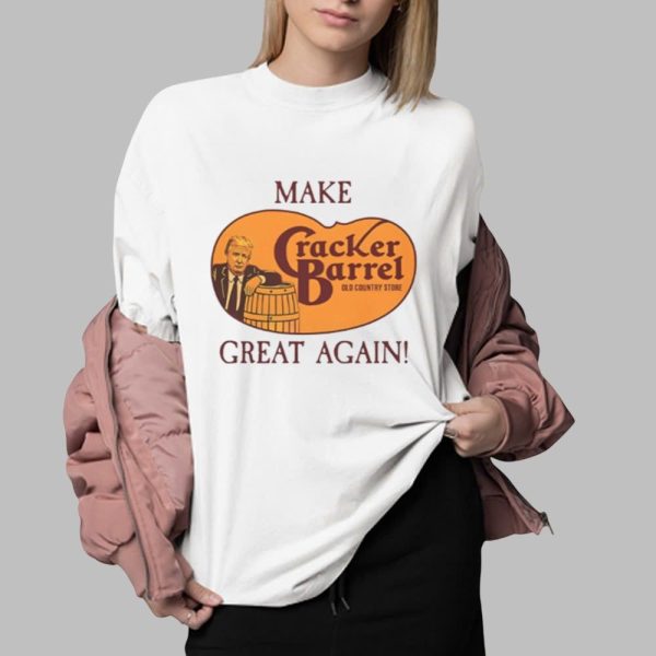 Trump Make Cracker Barrel Great Again Shirt 0 2