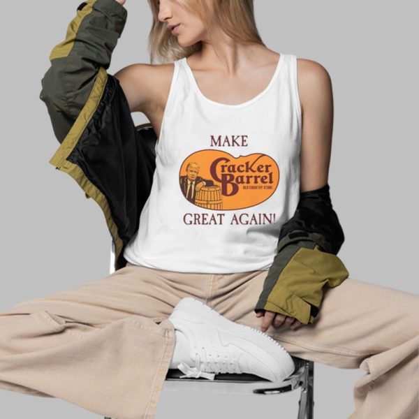 Trump Make Cracker Barrel Great Again Shirt 3 d