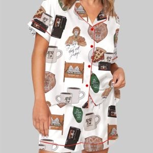 Twin Peak Pajama Set For Women 1