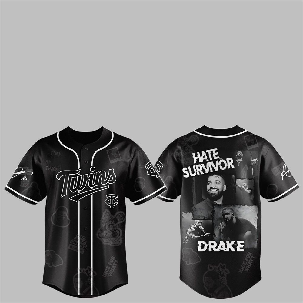 Twins Drake Chromakopia The World Tour 2025 Jersey Twins Drake Chromakopia The World Tour 2025 Jersey