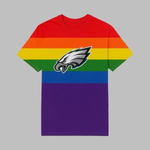 Nick Sirianni Eagles Rainbow Shirt 1
