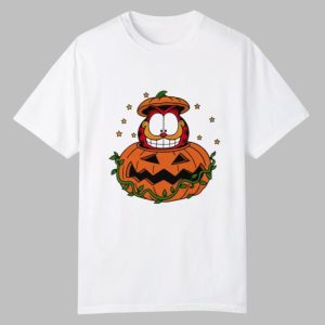 Garfield Pumpkin Halloween Shirt 0 0
