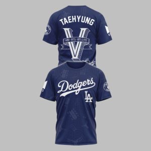 2025 LA Dodgers X Taehyung Shirt