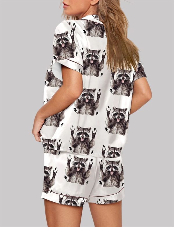 Unhinged and Feral Racoon Pajama Set 2