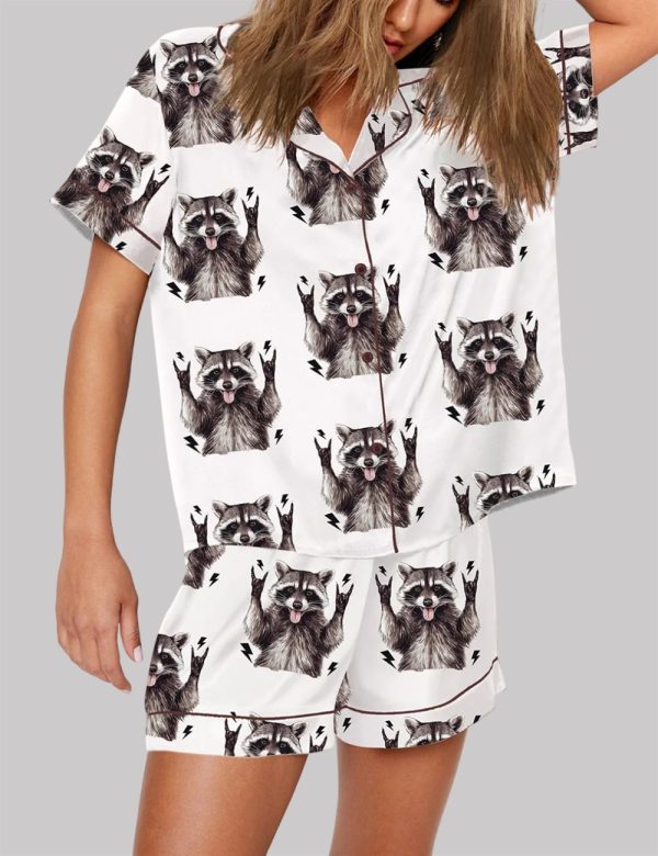 Unhinged and Feral Racoon Pajama Set 3