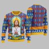 Unique Jesus Birthday Boy Ugly Sweater Christmas 2025 1