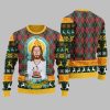 Unique Jesus Birthday Boy Ugly Sweater Christmas 2025 3