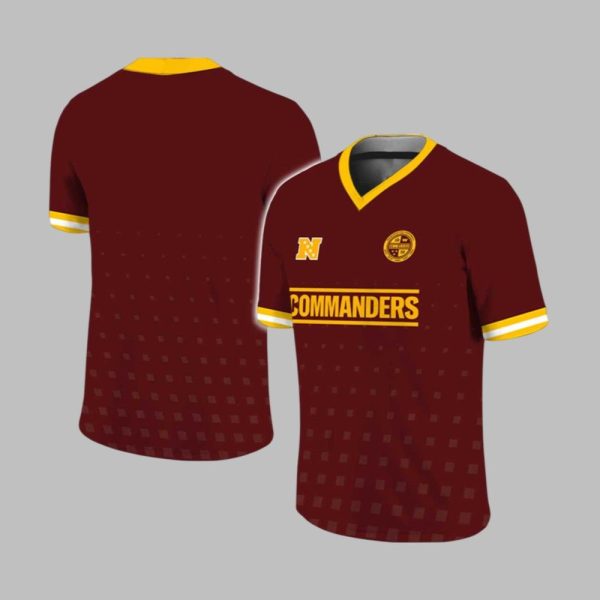Washington Commanders Soccer Football Jersey 2025 1 1