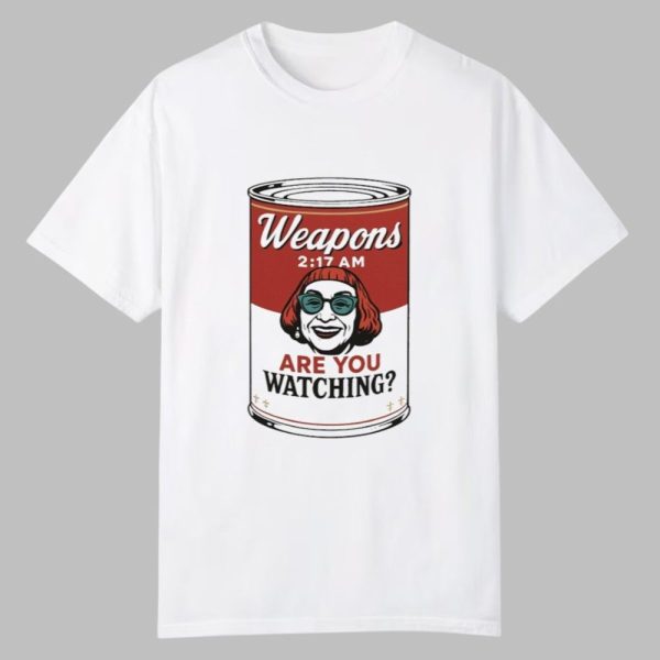 Weapons Wendy's Are You Watching Zach Cregger Cannning Head Shirt