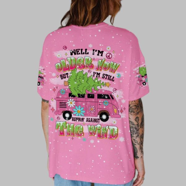 Well I'm Older Now But I'm Still Runnin Against The Wind Christmas Shirt