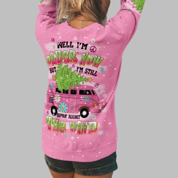 Well Im Older Now But Im Still Runnin Against The Wind Christmas Shirt 3