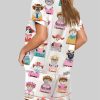 Western Cowboy Cats Cat Lovers Pajama Set 3