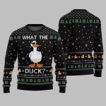 What The Duck Ugly Sweater Christmas 2025