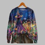 Women's 2025 Halloween Witches Print Sweatshirt