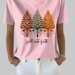 Women's Fall Into Faith Shirt