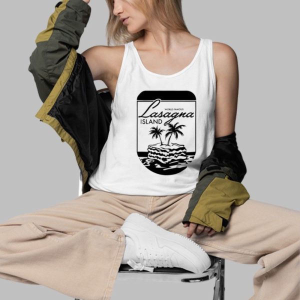 World Famous Lasagna Island Shirt 3 d