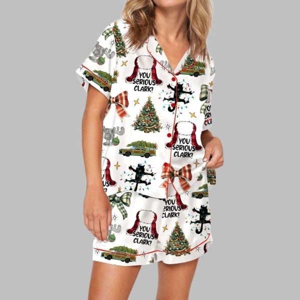 You Serious Clark Christmas Pajama Set For Women 1