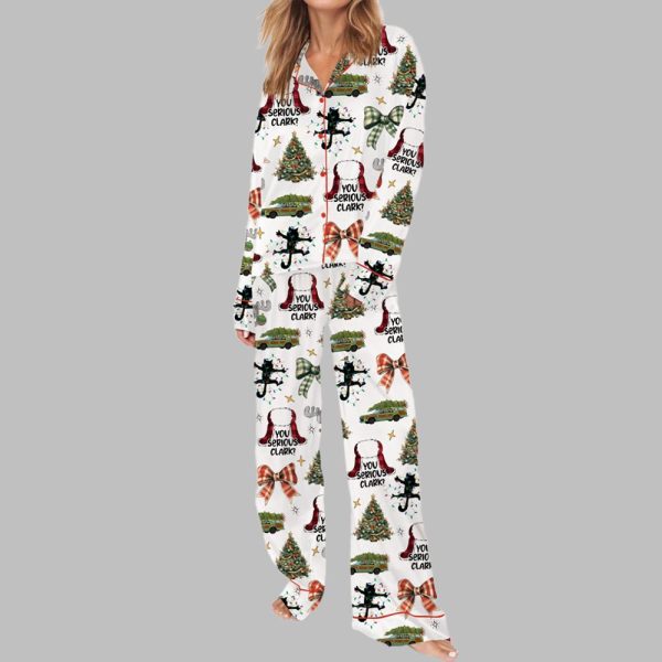 You Serious Clark Christmas Pajama Set For Women 2