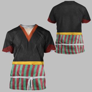 2025 Halloween One Piece Nico Robin The Wano Country Arc Costume Shirt 1