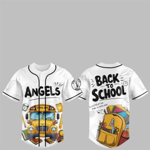1 LA Angels Back To School 2025 Jersey