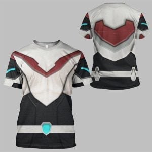 2025 Halloween Voltron Legendary Defender Keith Kogane Armor Costume Shirt 1