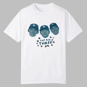 LA Dodgers The Big Three Shirt 2025 0 0