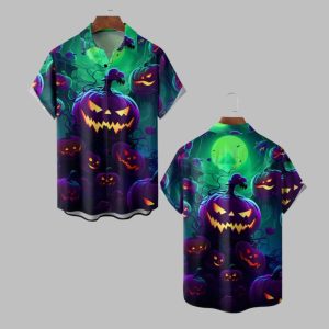 Halloween 2025 Pumkins Hawaiian Shirt 1 1