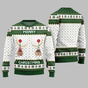 Merry Christmas Humorous Ugly Sweater Christmas 2025 1