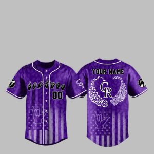 Rockies Deaf And Hard of Hearing Awareness Day 2025 Jersey 1 1