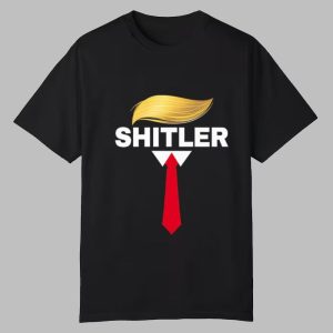 Anti Trump Donald Trump Necktie Shitler Shirt 0 0