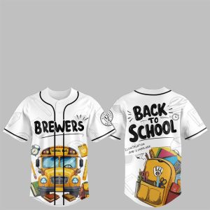 1 Brewers Back To School 2025 Jersey