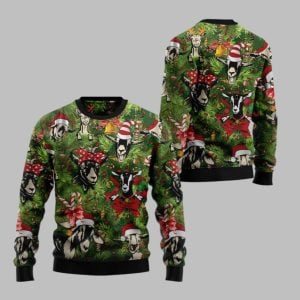 2025 Christmas Drinker Bells Drinker All the Way Ugly Christmas Sweater 1 1