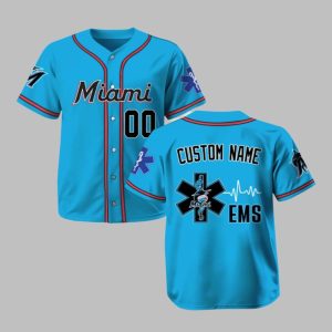 Marlins EMS Appreciation 2025 Baseball Jersey 1 1