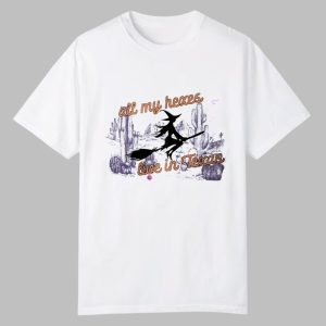 2025 Halloween All My Hexas Live In Texas Witches Shirt 0 0