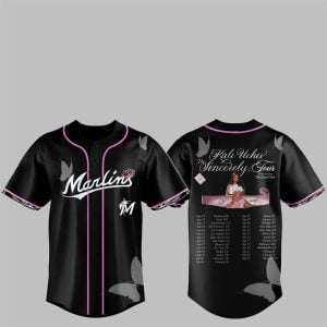 1 Marlins Kali Uchis The Sincerely Tour Jersey 2025