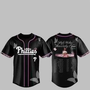 1 Phillies Kali Uchis The Sincerely Tour Jersey 2025
