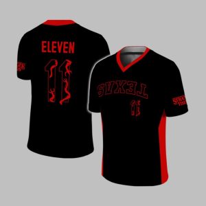 2025 Texas Rangers Stranger Things Jersey Giveaway