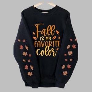 2025 Halloween Women's Fall is My Favorite Color Sweatshirt
