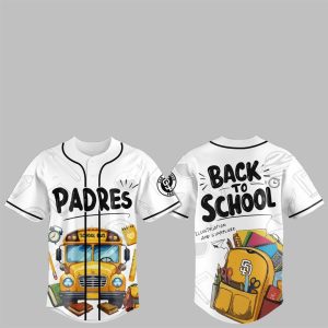 1 SD Padres Back To School 2025 Jersey