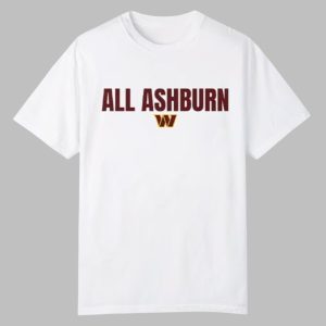 All Ashburn Washington Commanders Shirt 0 0