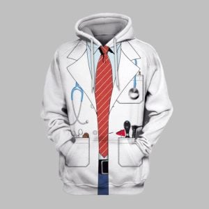 2025 Halloween Uniform Of Doctor Costume Hoodie 1 1