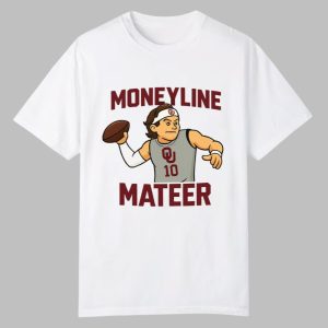 John Mateer Moneyline Mateer Sooners Shirt 0 0