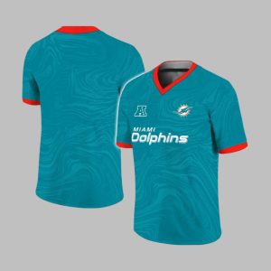Miami Dolphins Soccer Football Jersey 2025 1 1