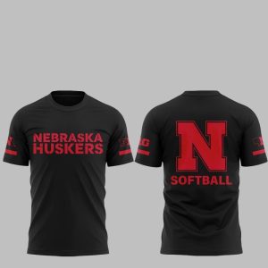 0 Coach Rhonda Revelle Nebraska Cornhuskers Softball Shirt 1