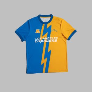 Los Angeles Chargers Soccer Football Jersey 2025 1 1