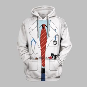 2025 Halloween DOCTOR Costume Hoodie 1 1